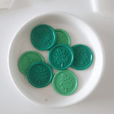 Foliage Wax Seal Stickers - Little Added Touches