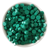Forest Green Sealing Wax Beads - Little Added Touches