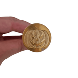 Halloween Pumpkin Wax Stamp - Little Added Touches