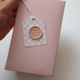 Handmade Pink Wax Seal Gift tags - Little Added Touches