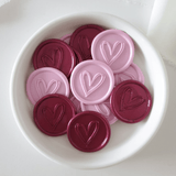 Heart Wax Seals - Little Added Touches