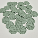 Initial Wax Seals with Wreath Design - Little Added Touches
