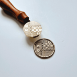 Large Patchwork Wax Stamp - Little Added Touches