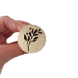 Leaf Sprig Wax Stamp - Little Added Touches