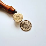 Lotus Flower Wax Stamp - Little Added Touches