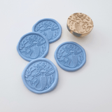 Mermaid Wax Seal Stickers - Little Added Touches