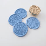 Mermaid Wax Seal Stickers - Little Added Touches