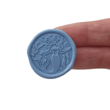 Mermaid Wax Seal Stickers - Little Added Touches