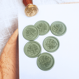 Monstera Palm Leaf Wax Stamp - Little Added Touches