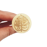 Monstera Palm Leaf Wax Stamp - Little Added Touches