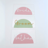 Name Place Tags for Weddings - Little Added Touches