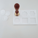 Non Stick Wax Seal Shape Guide - Little Added Touches