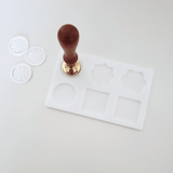 Non Stick Wax Seal Shape Guide - Little Added Touches