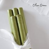 Olive Green Sealing Wax Stick - 11mm - Little Added Touches