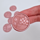 Patchwork Wax Seal Stickers - Little Added Touches