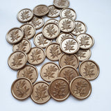 Plant Leaf Wax Seals - Little Added Touches