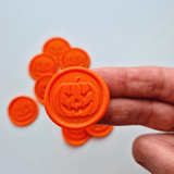 Pumpkin Halloween Wax Seals - Little Added Touches