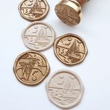 Sailing Boat Wax Seals - Little Added Touches