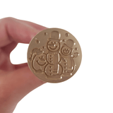 Snowmen Wax Seal Stamp - Little Added Touches