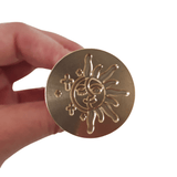 Sun and Moon Wax Stamp - Little Added Touches