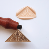 Triangle Ornate wax Stamp - Little Added Touches