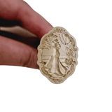 Victorian Lady Wax Stamp - Little Added Touches