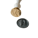 Victorian Street Lamp Wax Seal Stamp - Little Added Touches