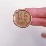 Wedding Initial & Date Wax Seals - Little Added Touches