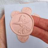 Witch Girl Design Wax Seal Stamp - Little Added Touches