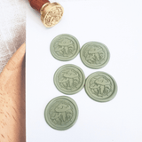 Woodland Mushroom Wax Seal Stickers - Little Added Touches