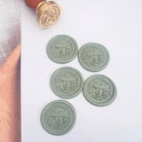 Woodland Mushroom Wax Seal Stickers - Little Added Touches