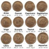 Zodiac Star Sign Wax Seals - Little Added Touches