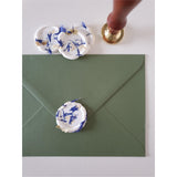 Blue Petal Wax Seals- 10pcs - Little Added Touches 