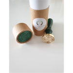 Clock wax stamp and packaging