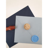 anchor wax stamp and wax seal impression