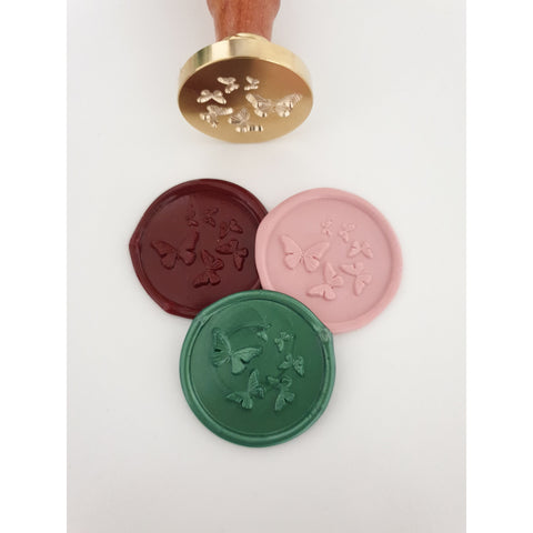 Large 3D Butterfly Wax Seals