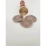 Peony wax seals and stamp 