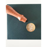 Flower wax stamp and handle