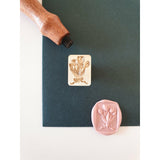 Tulip wax stamp and wax seal
