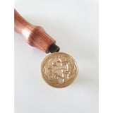 Candy Cane Christmas Wax Stamp