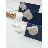 Small 3D Rose Wax Stamp