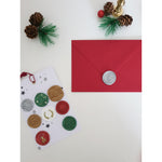 Christmas  Card Wax Seal Set