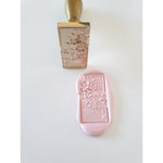 large cherry blossom wax stamp