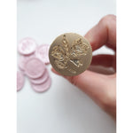 Wedding Flower Wax Stamp