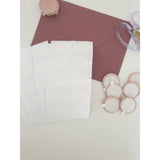 25mm Double Sided Stickers for Wax Seals (100) - Little Added Touches