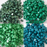 Forest Green Sealing Wax Beads- 100pcs