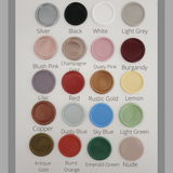 Wax seal colour options