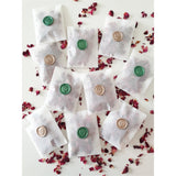 Biodegradable Burgundy Petal Confetti Packets - Little Added Touches