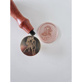 Bride and Groom Silhoutte Wax Stamp - Little Added Touches