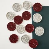Geometric Heart Wax Seals - Little Added Touches